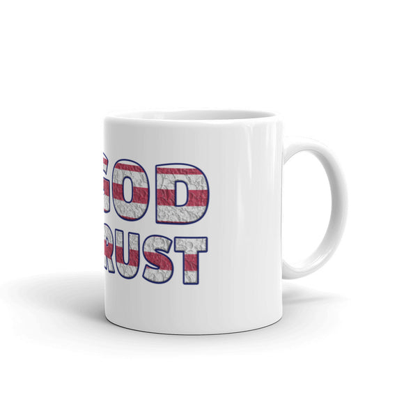 In God We Trust Patriotic Mug made in the USA